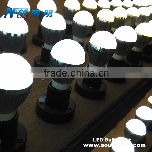 High Quality Aluminum Energy Saving Power Efficiency 3watt Warm White Led Bulb With E12 E14 E26 E27 Light Base photo-4
