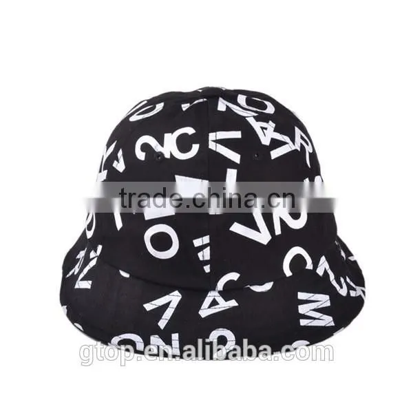 Fashion Bucket Hat Boonie Outdoor Cap Characte Print photo-2
