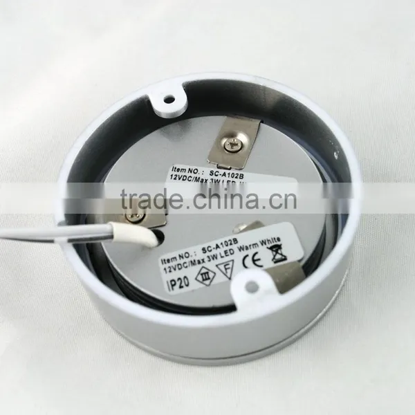 Elegent Design 3W Surface Mounted/recessed COB Led Cabinet Light Downlight (SC-A120B) photo-4