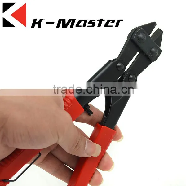 K-Master Manufacturer Mini Bolt Cutter Clipper Shearing Wire Cable Cut Steel Wire Reinforced Pliers photo-5