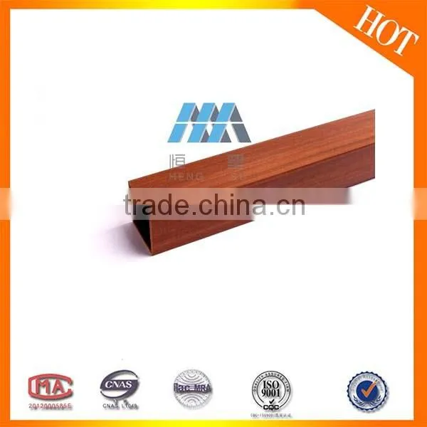 20 Year Guarantee Exterior Wood Plastic Wpc Timber Tube for Pavillion