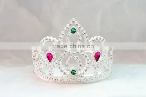 9cm Highx12cm Diameter Metallic Plastic Tiaras Angel Tiaras and Crowns photo-5