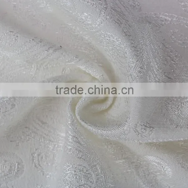 Polyester Woven Floral Design Satin Jacquard Fabric Jacquard Fabric for Dresses Jacquard Fabric Manufacturer photo-5