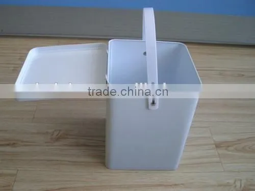 Tin Can Packaging /rectangular Tin Box Washing Boxes Handle Tin Box