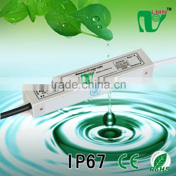 Waterproof Constant Current Leds Driver IP67