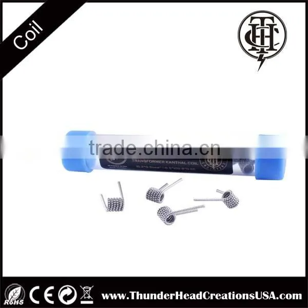 THC Twisted Fused Clapton Tiger Prebuilt Transformer Eagle Coil Spool Rod Wire photo-2