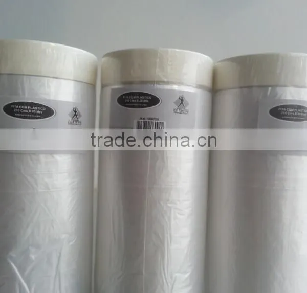 Pre-Taped Masking Film for Painting Work