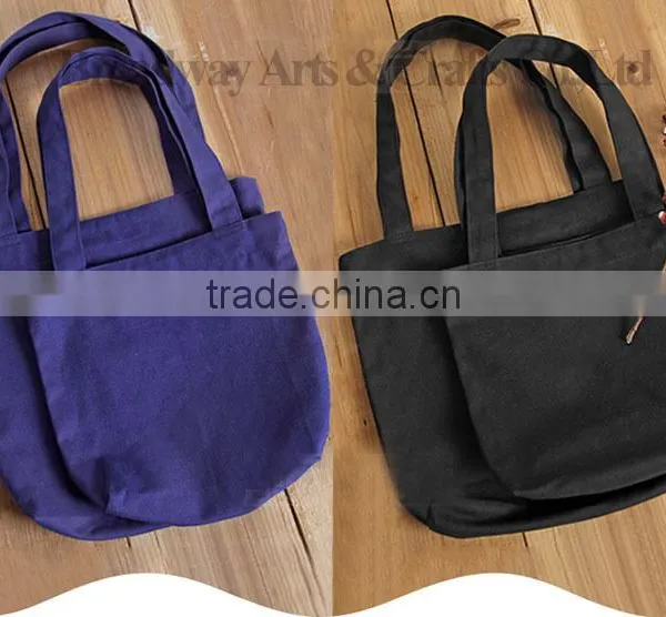 Reusable Cotton Shopping Bags Blank Cotton Tote Bag photo-5