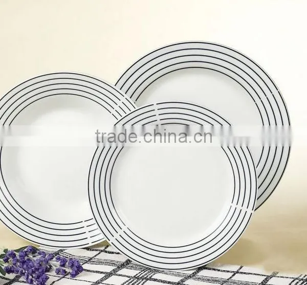 Ceramics Super White Dinnerware Sets Hongshun Porcelain photo-4