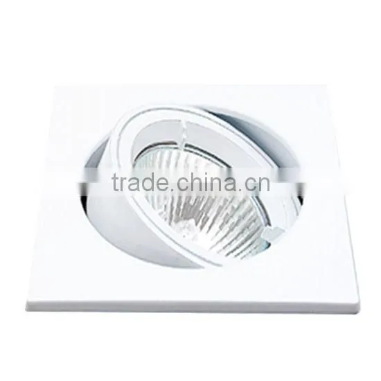 Ceiling White Suqare Double Downlight photo-4