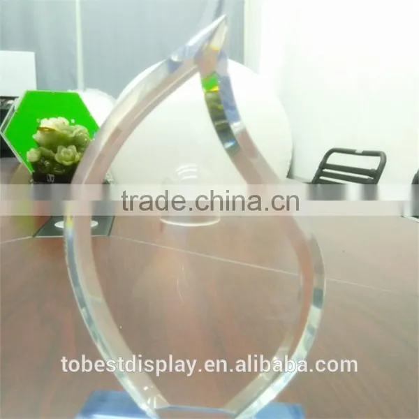 Cheap Award Medals, Wholesale Custom Award Ribbons, New Design Crystal Trophy Award photo-4