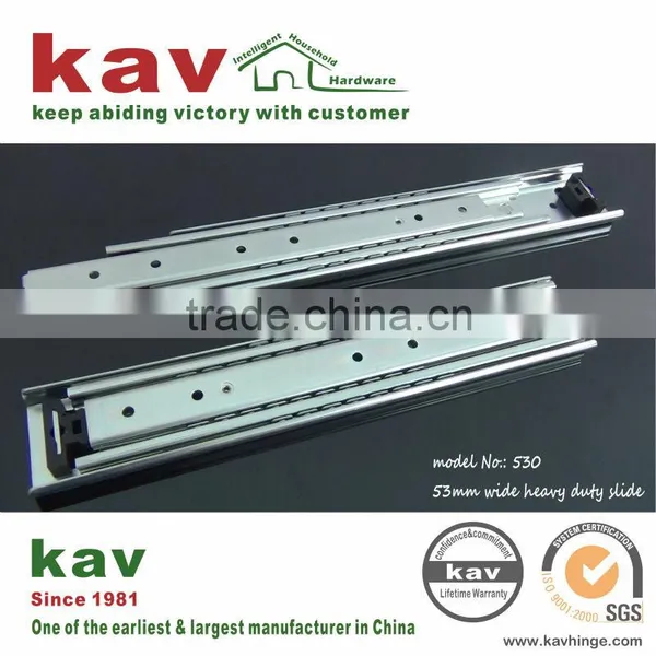 Anti-tilt Ball Bearing Heavy Duty Drawer Slide for Industry Used Drawer