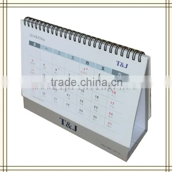 2015 China Professional OEM Coloring Desk Calendar Printing photo-6