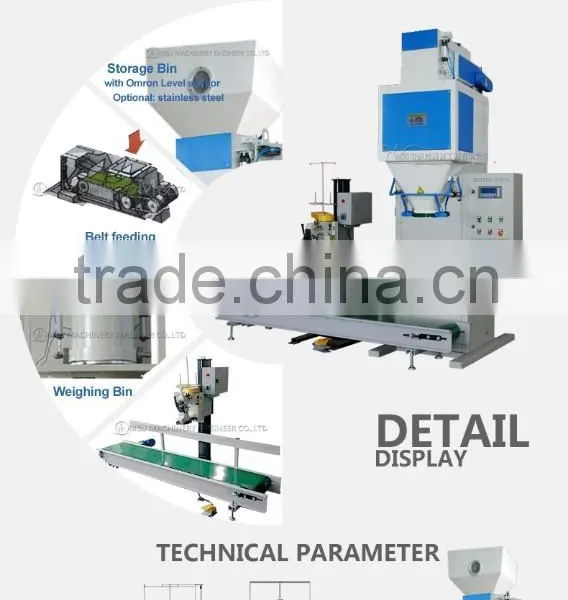 Caustic Soda Pearl Packing Machine, Caustic Soda Pearl Bag Filling Machine, Caustic Soda Weighing Packaging Machine 25kg 50kg photo-3