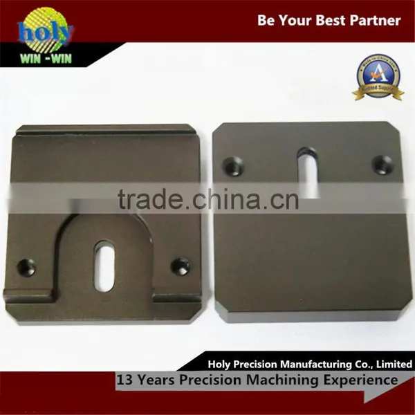 China Manufactory Precision CNC Machining Parts, CNC Turning Machined Black Component photo-3