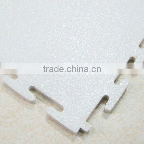 2015 New Product/Interlocking Vinyl Tiles (PVC)/Interlocking PVC Floor/Interlock Tile photo-2