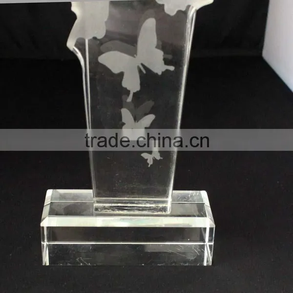Hot Selling Crystal Butterfly Trophy for Sale photo-6