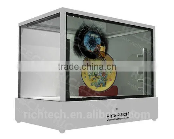 Richtech Quality Video Advertising Display Transparent LCD Showbox Jewelry Display photo-6