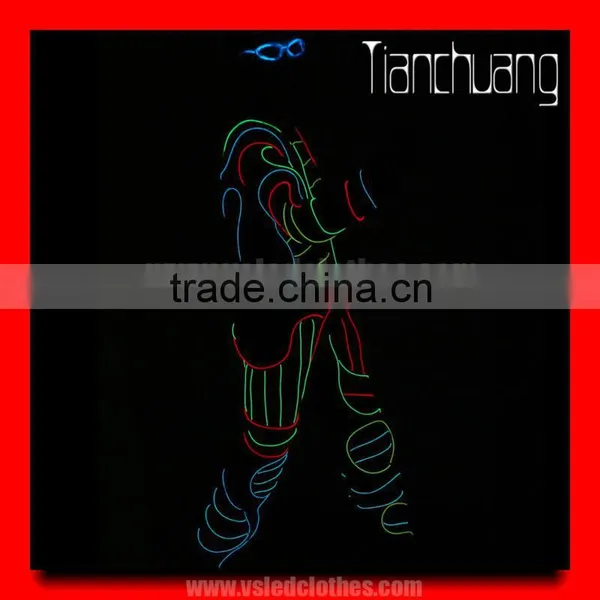 Remote Control Fiber Optic Light Up LED Light Costume