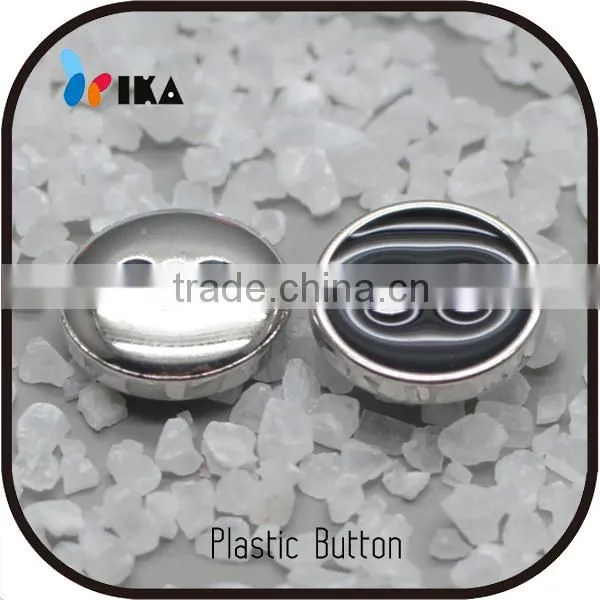 2 Holes Abs Decorative Abs Plastic Button for Kids Clothing