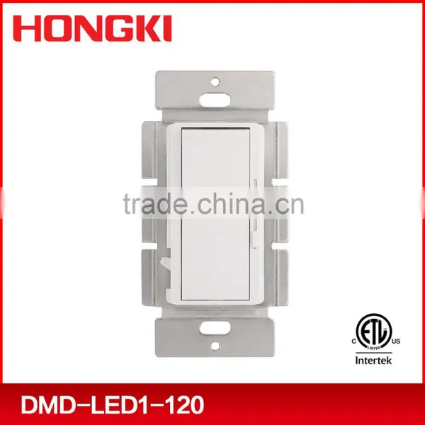 120V Single Pole Decorator LED Light Dimmer Switch