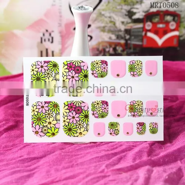 4C Colour Printing for Toe Nail Sticker /toe Nail Decal photo-5