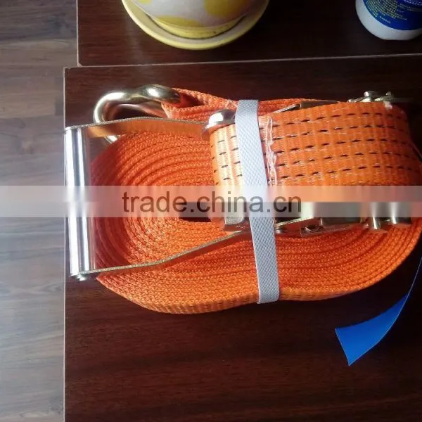 Cargo Control Ratchet Tie Down Luggage Tie Lashing Belt Strap photo-2
