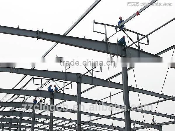Prefabricated Structural Steel Beams and Columns Cow Farm