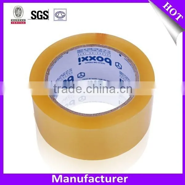 Strong Viscosity Made in China Yellow Adhesive Packing Tape photo-2