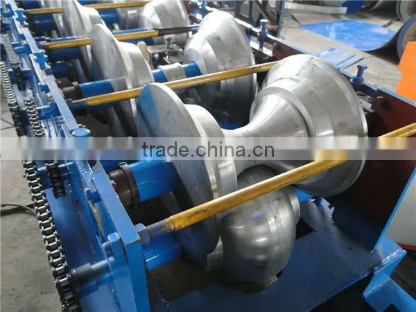 FX Rainwater Gutter Pipe Cold Roll Forming Small Machine Big Profits photo-6