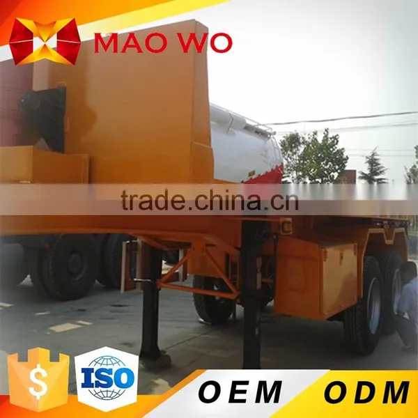 3 Axle 40ft 53ft Container Flatbed Trailer for Sale Quality Choice photo-4
