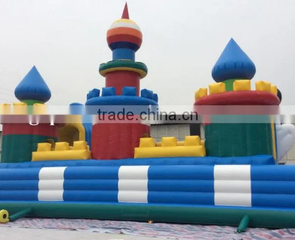 2016 Hot Sale Inflatable Fun City, Outdoor Playground Inflatable Castle, Inflatable Amusement Park photo-5