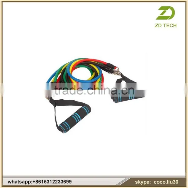 11PCS Resistance Bands, Exercise Bands, Yoga Bands ZDS2008 Quality Choice photo-3