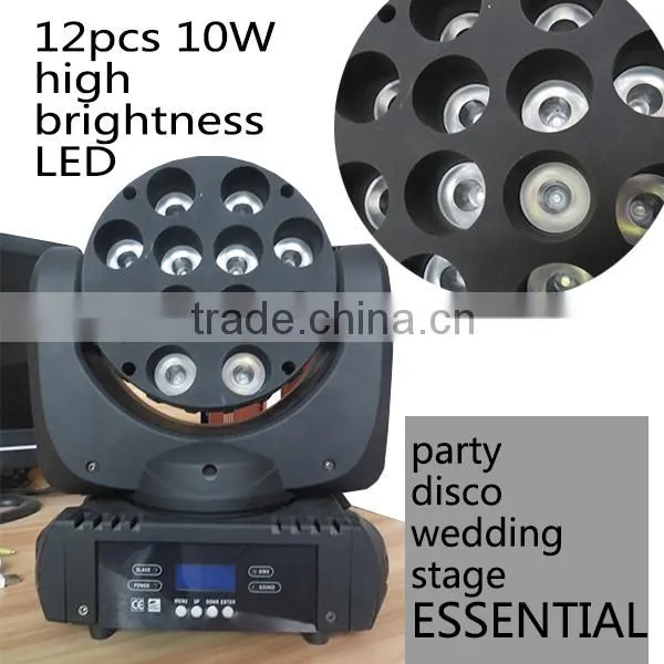 2016 Factory Direct 7pcs 4 in 1 Led Beam Moving Head Light Stage Light Moving Head Light photo-3