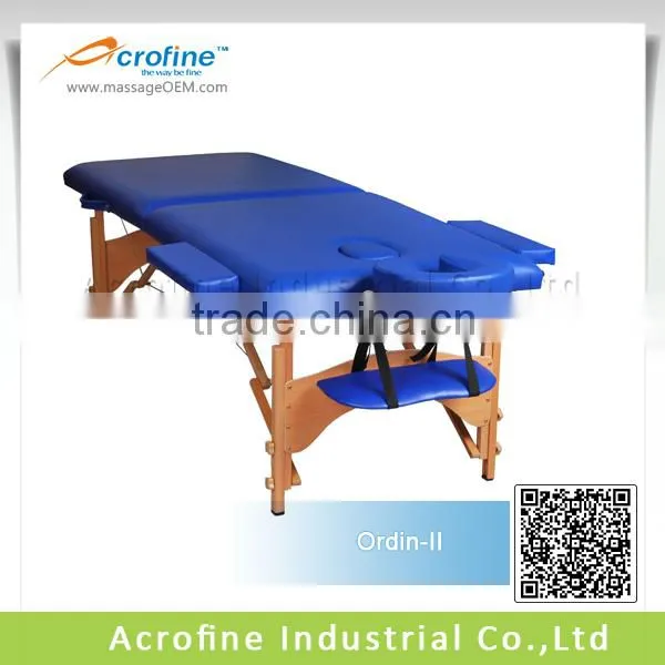 Acrofine Reiki Wooden Portable Massage Table Beauty Salon Wooden Massage Bed photo-4