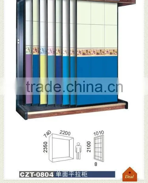one-side pull-push display cabinet/racks/boardsCZT-0804