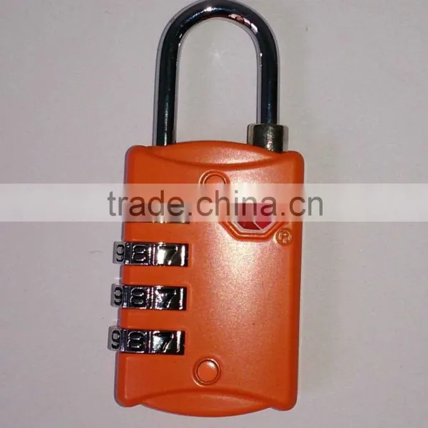 Digital Combination Metal TSA Lock/4 Digit Combination Luggage TSA Padlock/Digital Combination Travel Luggage TSA PadlocK