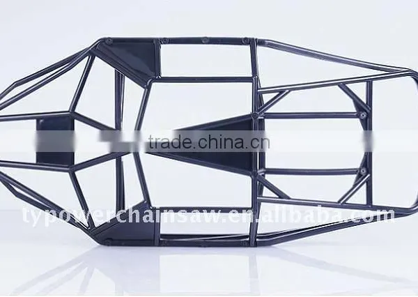 New Style 5T/5SC CAR Roll Cage (black or White Nylon Materials)