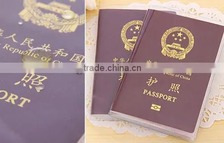 Waterproof and defiled pvc credit card visa
