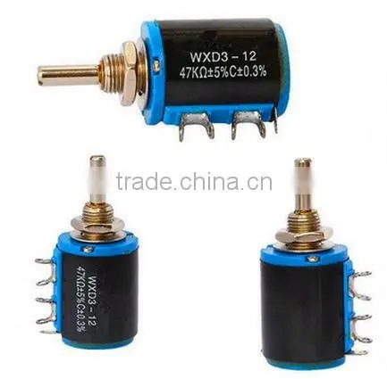 WXD3-12 16mm 20mm 5 Turns Wirewound Potentiometer photo-2