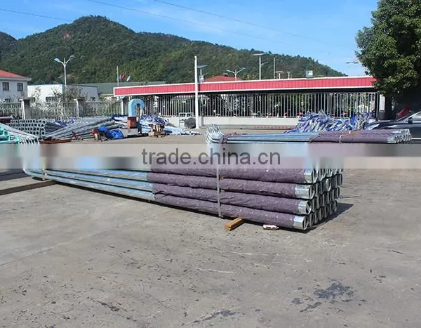 Hot Dip Galvanized Bolt and Nut Solar Street Lighting Pole Price Street Light Pole photo-6