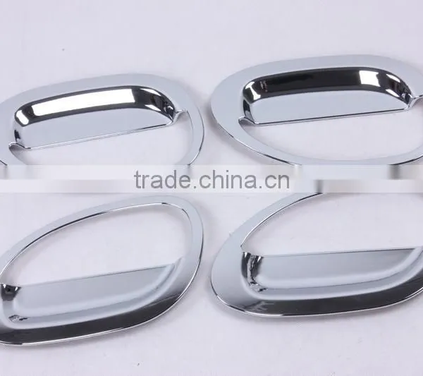 CHROME DOOR HANDLE BOWL COVER FOR RENAULT KWID STD RXE RXL RXT 2015 SUV photo-2