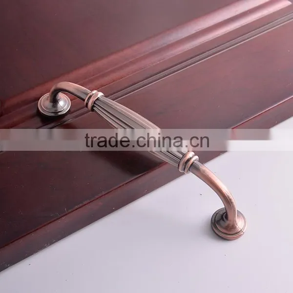 High Quality Zinc Alloy Copper Vintage Adjustable Bedroom Furniture Kitchen Dresser Cabinet Pull 128mm photo-5
