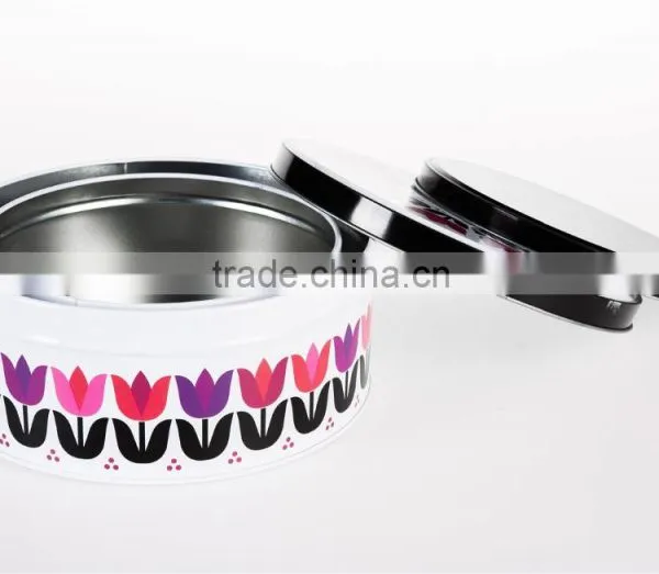 Manufactor High Quality Polour Round Tin Box photo-3