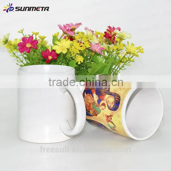 Direct Factory Wholsale 11oz White Coated Ceramic Sublimation Mug (SKB01A) photo-5