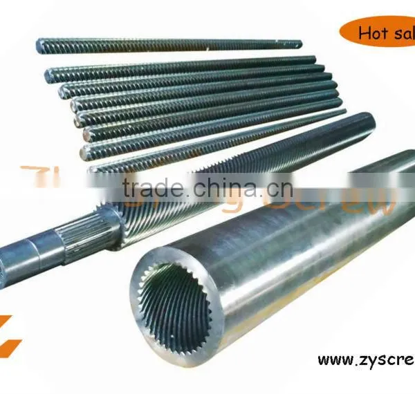 planetary screw barrel planetary screws bimetallic screw barrel plastic machinery components