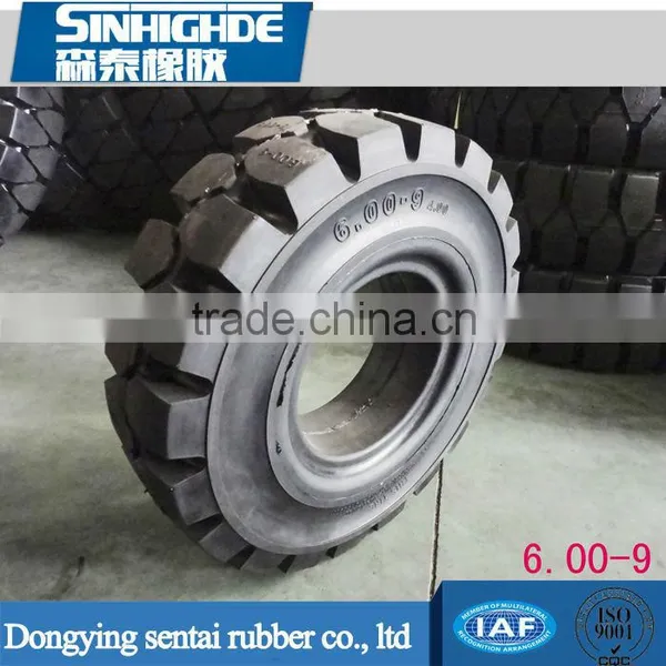 Newest Design High Quality 6.00-9 Solid Tire tr Pattern