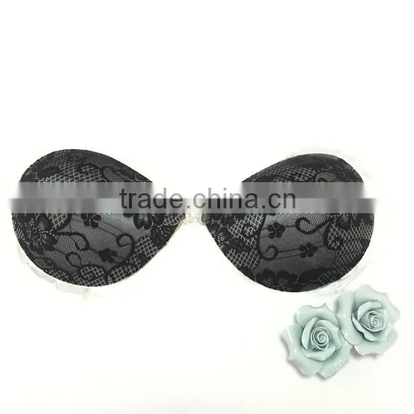 High Quality China Factory Sexy Lingerie Sexy Invisible Breathable Strapless Self Adhesive Silicon Bras photo-2