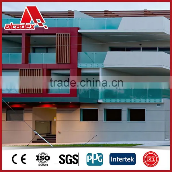 Colorful Aluminum Rigid Finish Material Sheet/Plastic Building Material Outdoor