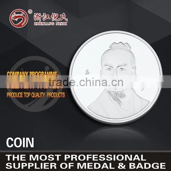 Wholesell Factory Customed Metal Souvenir Coins/fake Gold Coins photo-3